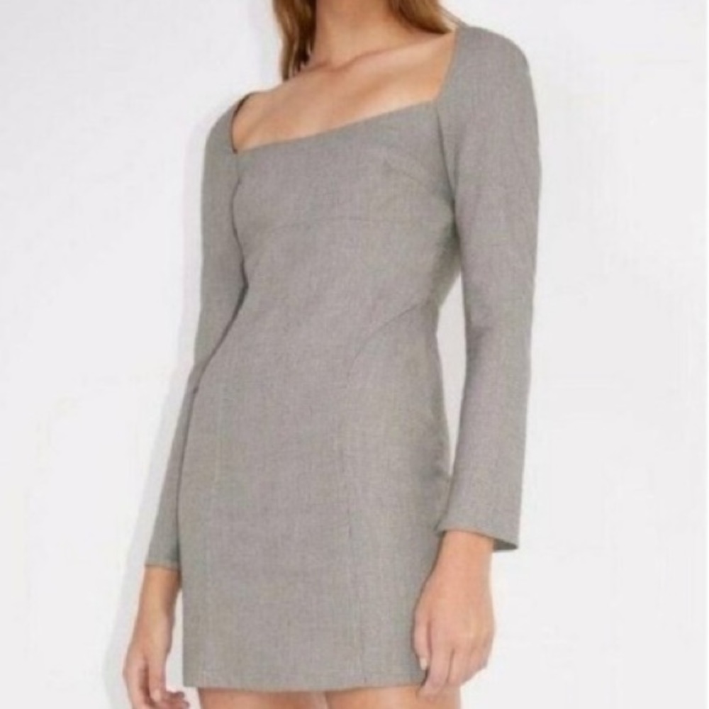 Zara Long Sleeve Plaid Dress